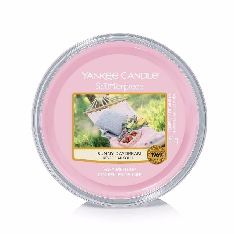 1651477E-Sunny-Daydream_Scenterpiece Yankee Candle Sunny Daydream Easy Meltcup 61g