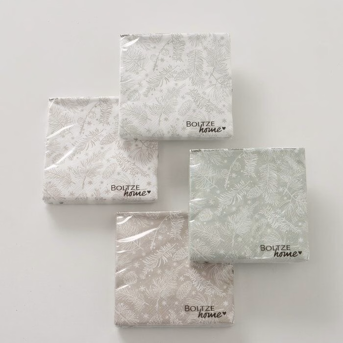 Serviette Naturali beige 20 Stück