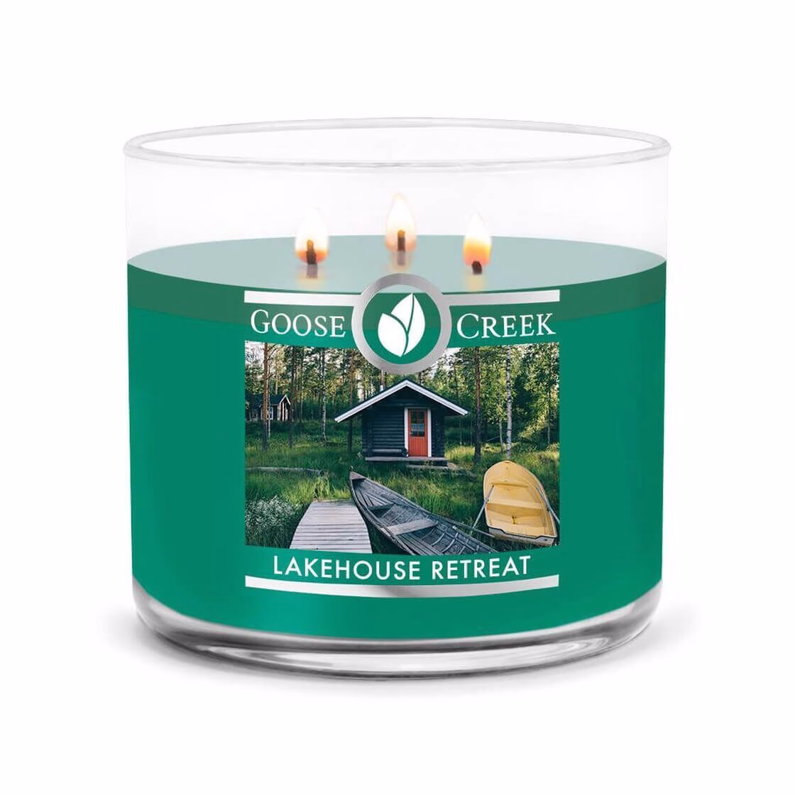 lakehouse-retreat-3-docht-kerze-411g Lakehouse Retreat 411g (3-Docht)