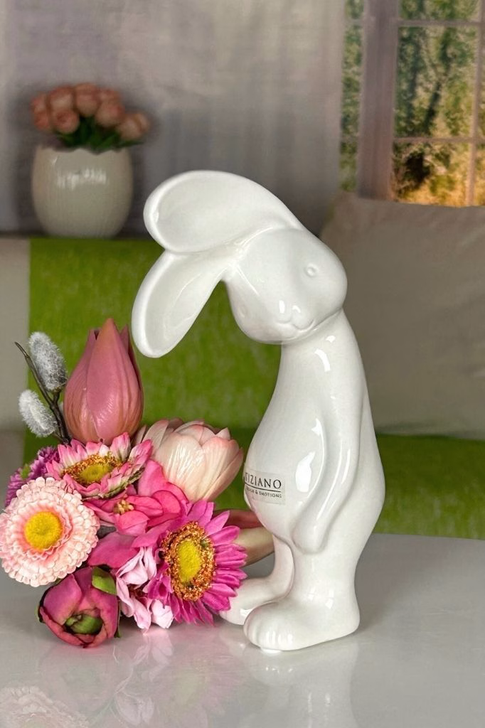 Hase Gabrio 13 cm cremeweiß
