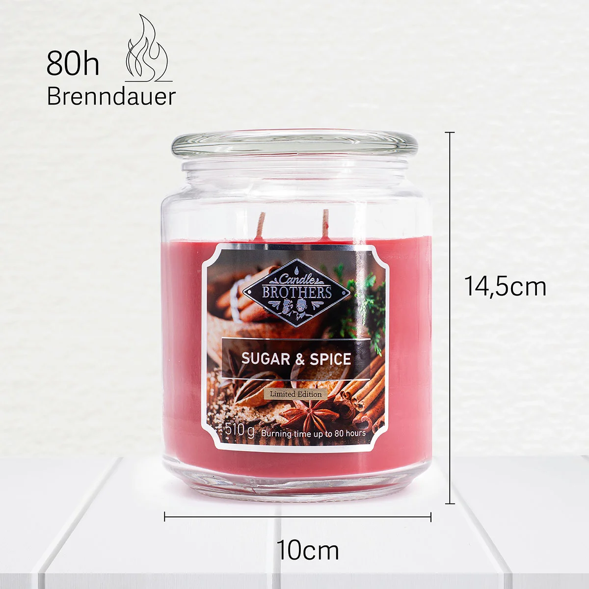 Sugar & Spice 510g Candle Brothers Duftkerze