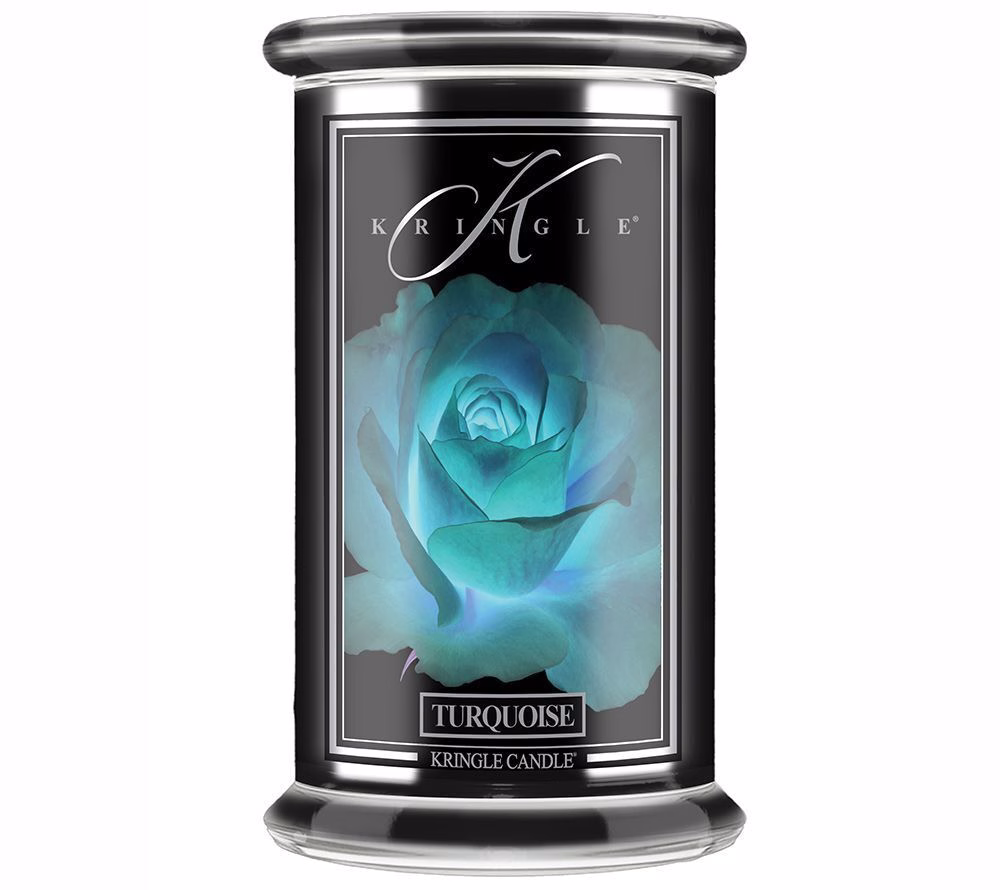 13875_american_heritage_kringle_candle_reserve_collection_turquoise Turquoise - Reserve Line 623g