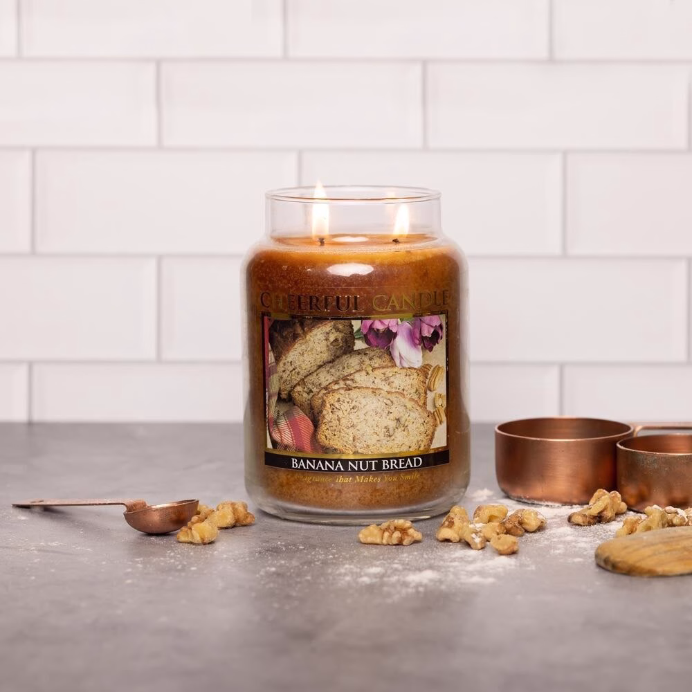 Cheerful-Candle-Banana-Nut-Bread-2 Banana Nut Bread 680g