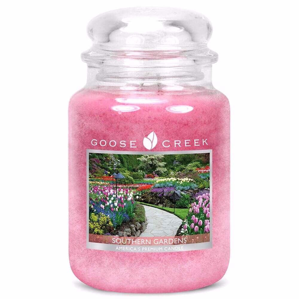 ES26198-Southern-Gardens-Large-Jar Goose Creek Candle Southern Gardens 680g