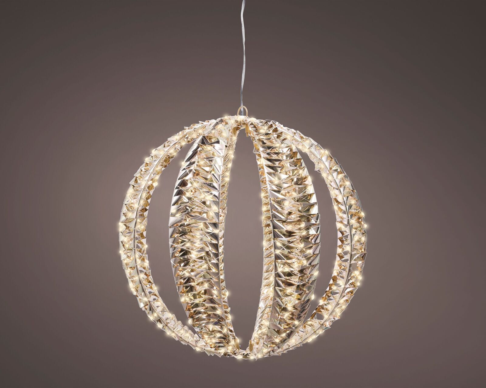 Hängeleuchte Kugel 40cm 600LED Zubehor, Ohrring, Schmuck, Diamant, Edelstein