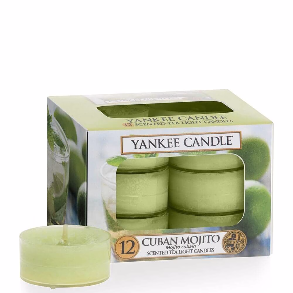 1533702E Yankee Candle Mojito 12St Teelichte