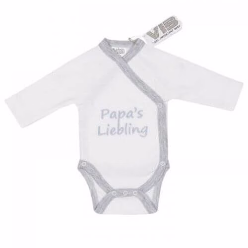 Baby-Body-Papa`s-Liebling-Weiss Baby Body Papa`s Liebling (Weiß)