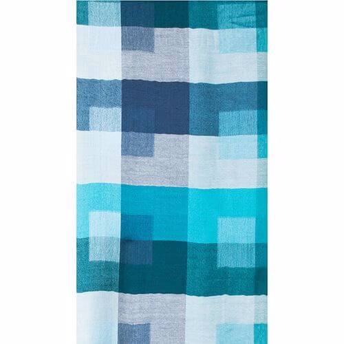 Jaquard-Schal Multi Blue 027