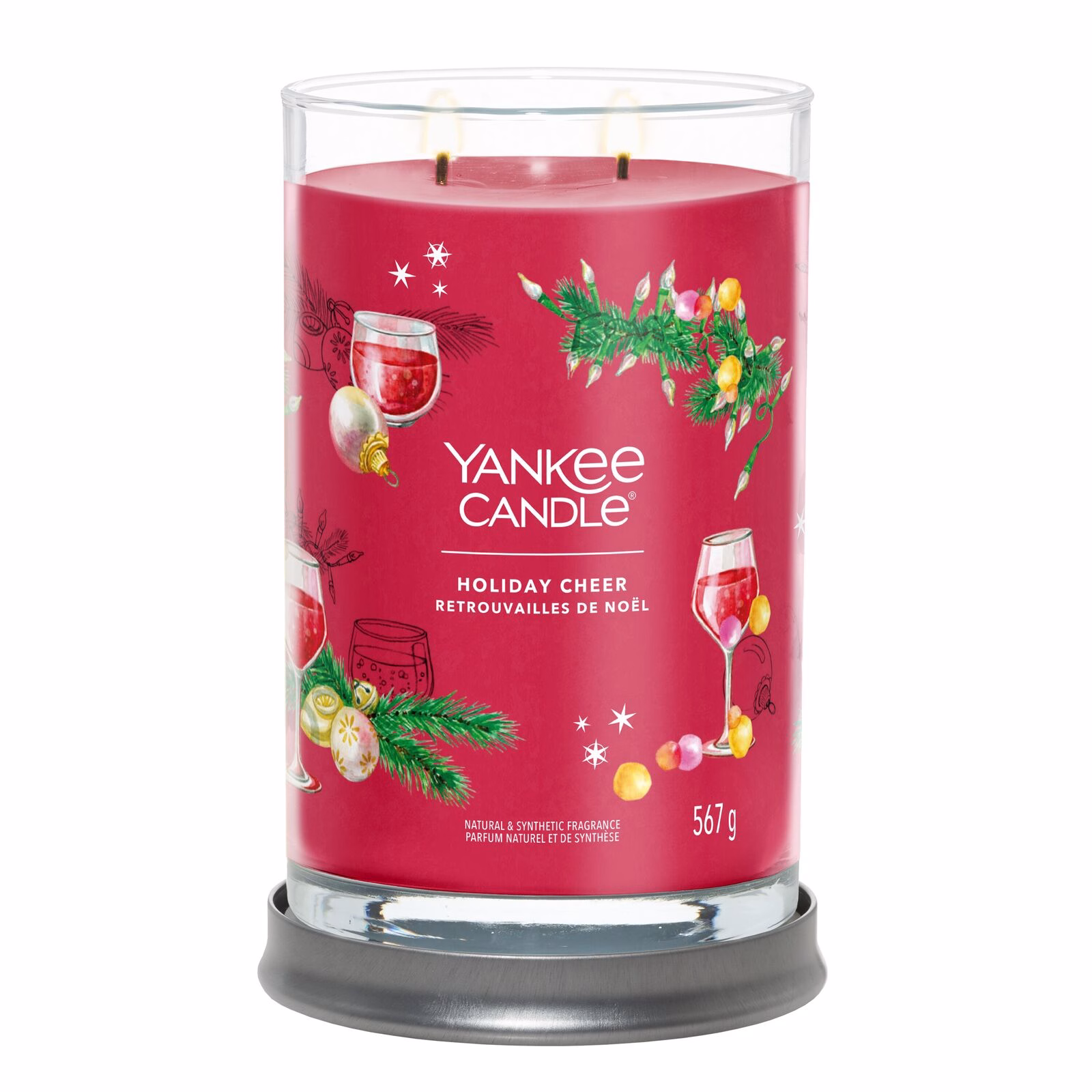 Holiday Cheer Signature Large Tumbler 567g 2-Docht