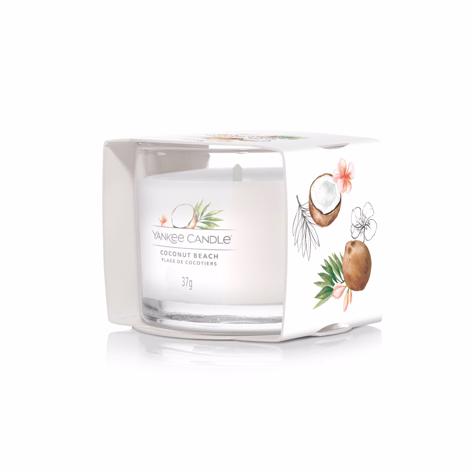 Single-Filled-Votive_Angled_Coconut-Beach1 Coconut Beach 37g