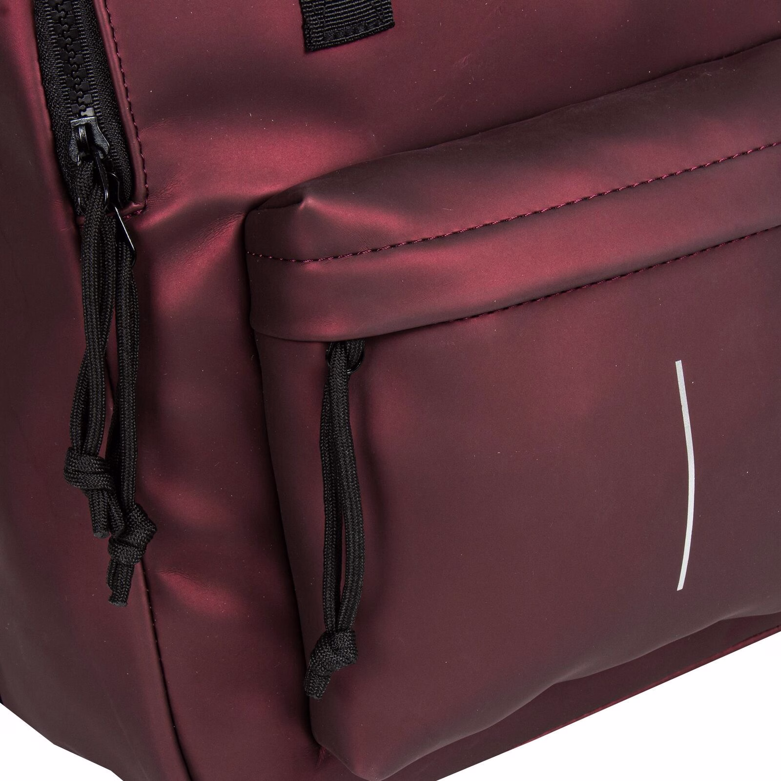 Mart - Chicago Rucksack burgund metallic