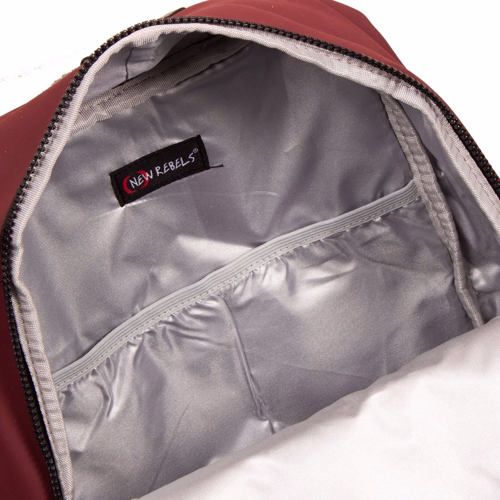 BISvUt-Q Mart - Chicago Rucksack burgund