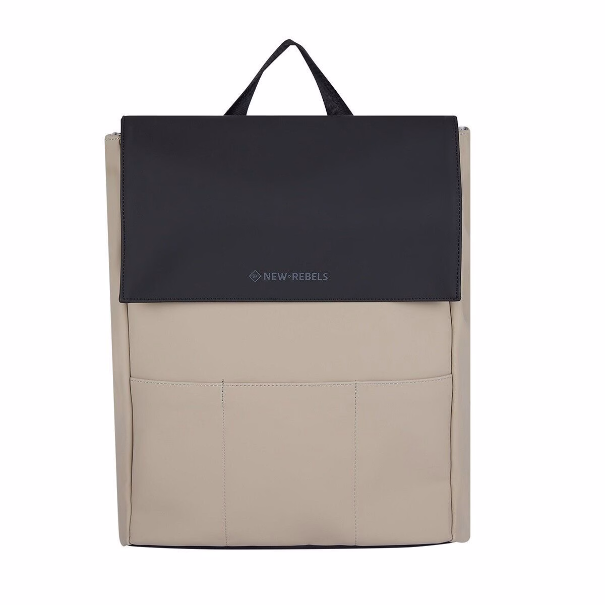 Fane - Lincoln Flap Rucksack 17L schwarz/beige