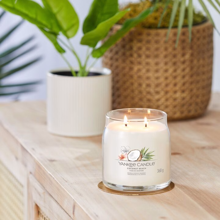 Coconut Beach Signature Medium Jar 368g 2-Docht