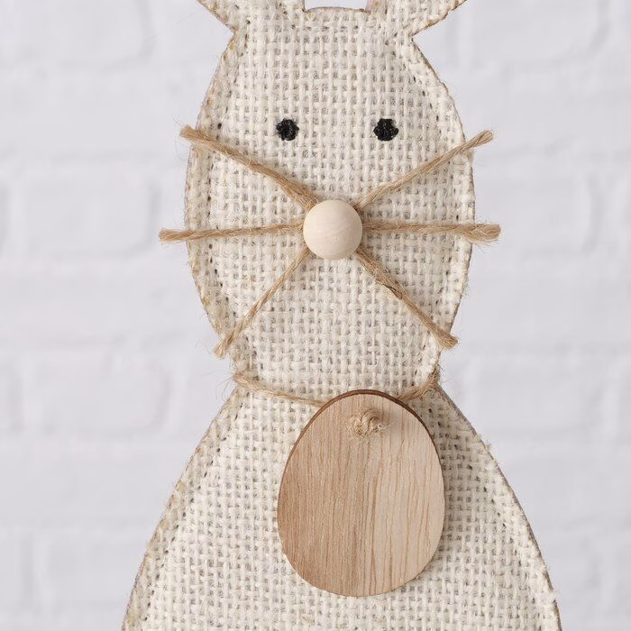 Detailbild-imOdtjoG-large Dekoaufsteller Hase Lupello 31cm