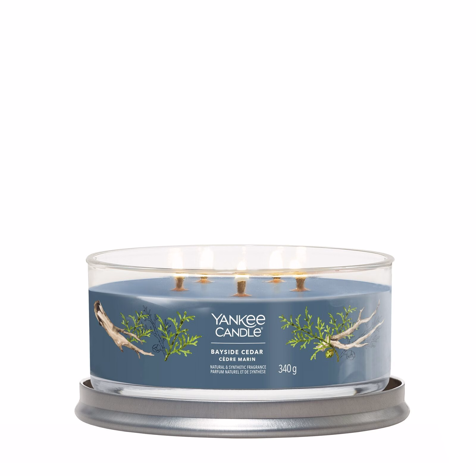 Bayside Cedar Signature Multiwick Tumbler 340g 5-Docht