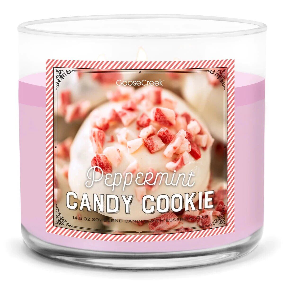 Peppermint Candy Cookie 411g (3-Docht)