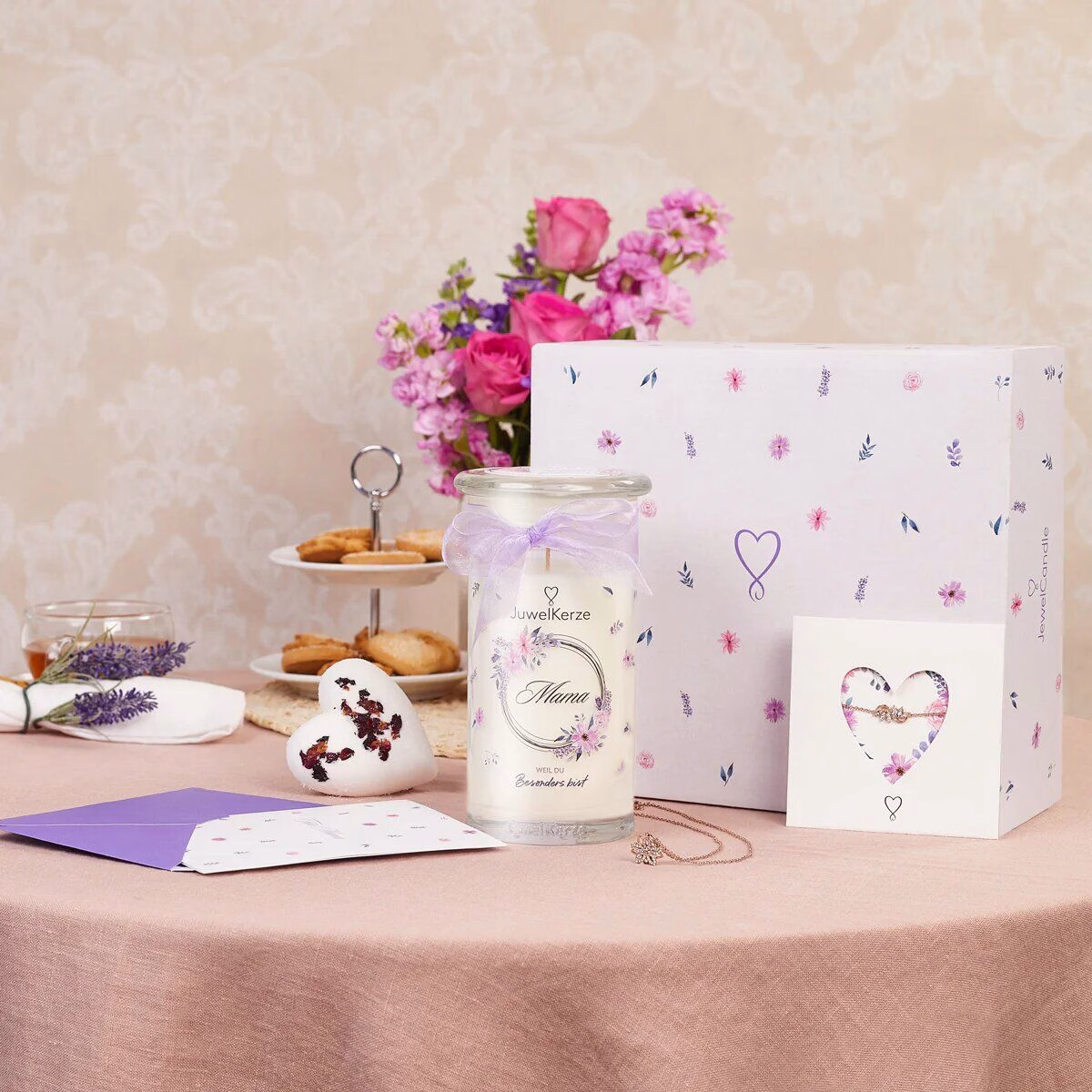 Geschenkbox Mama 400g Halskette/Armband