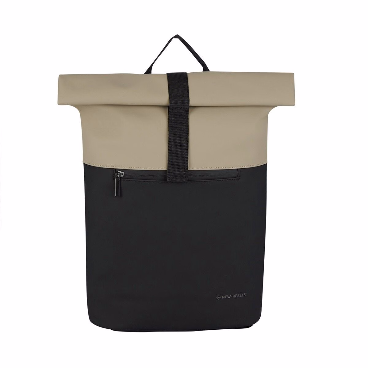 1D9F365A090A7CF7A5A32B2B4CA580F20BBFC06B Fane - Montgomery Rolltop Rucksack 18L schwarz/beige