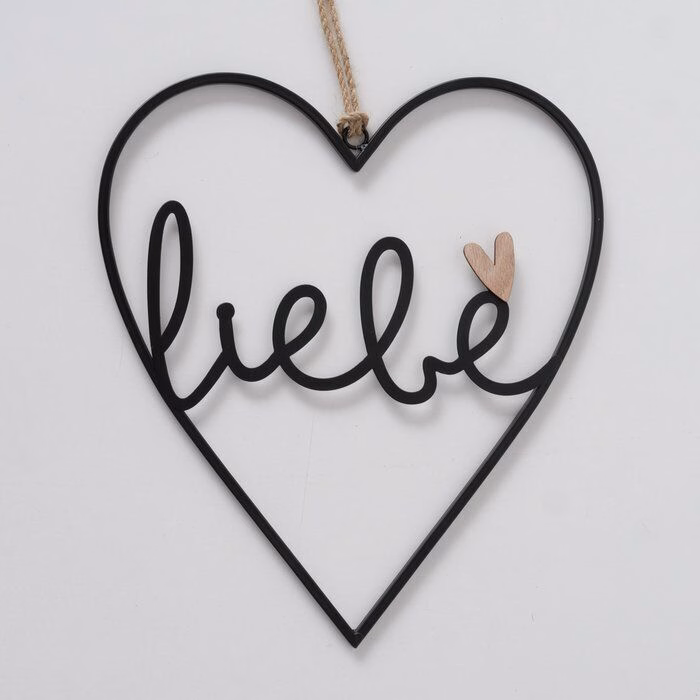 Dekohänger Trendy "Liebe" 33cm