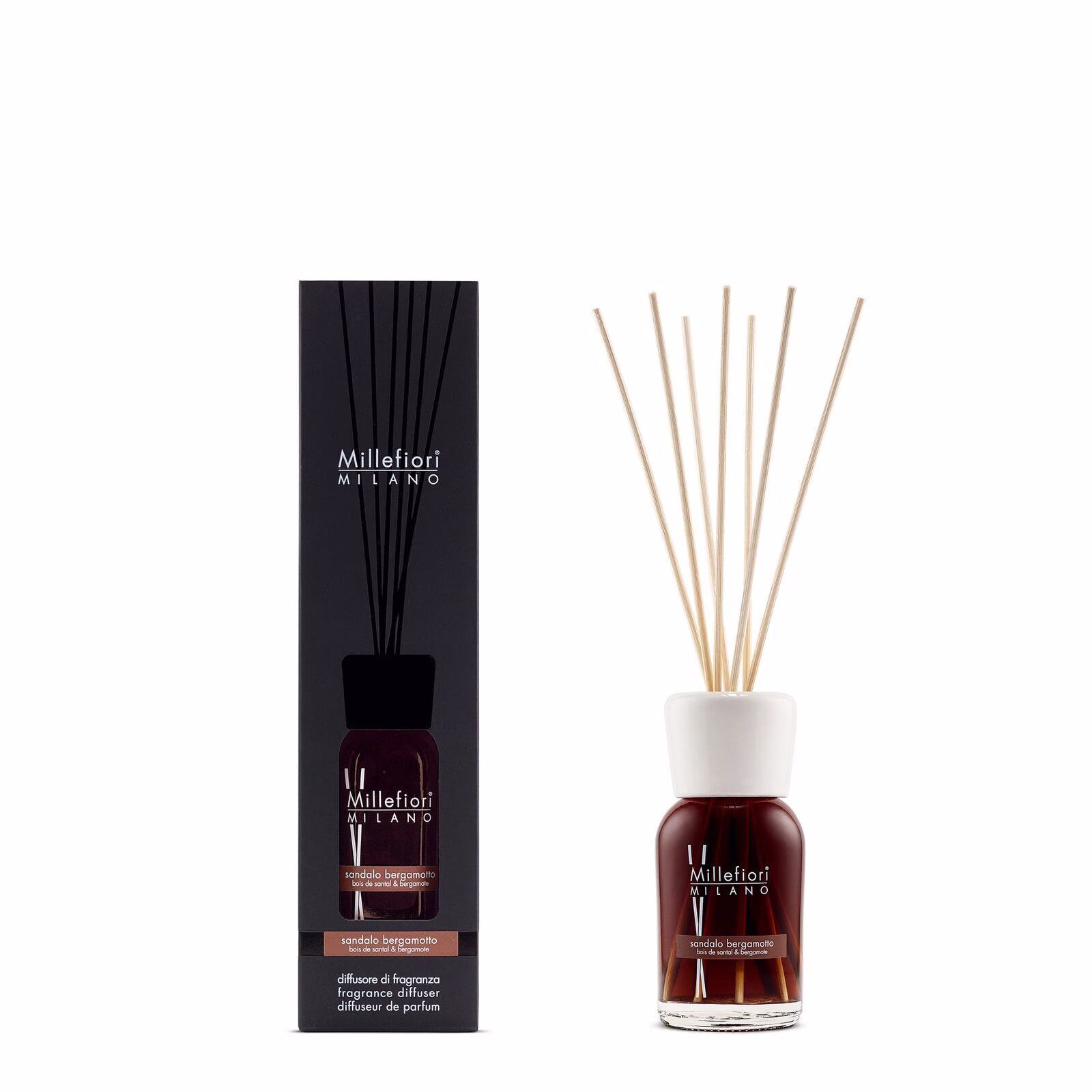 7MDSB7daBt6ODXB4RE Sandalo Bergamotto - Milano Reed Diffuser 100ml
