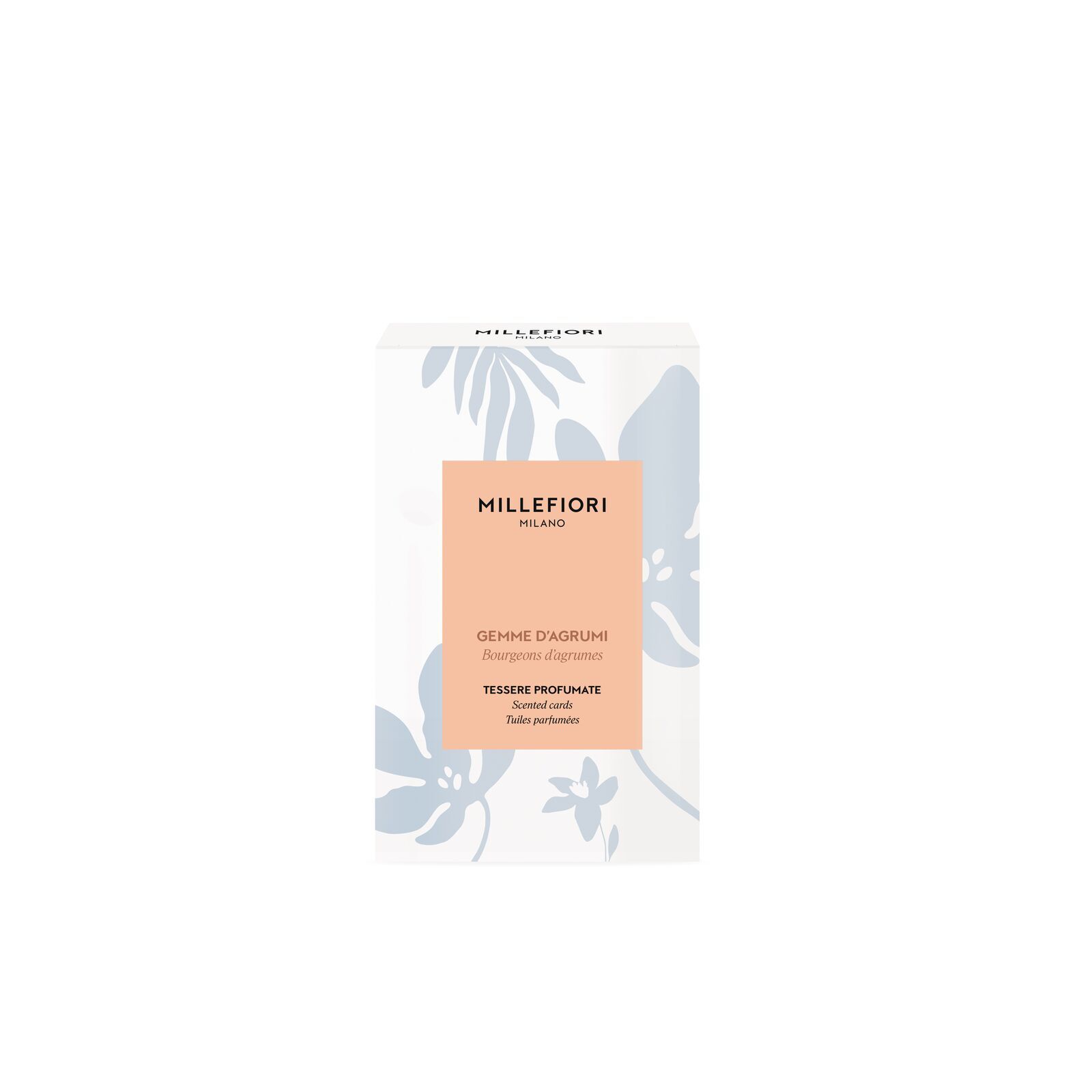 Gemme d' Agrumi Duftkarte 3er Set Flasche, Seite, Text