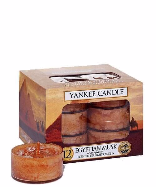 Yankee Candle Egyptian Musk Teelichte 12St