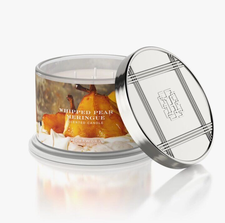 pearmeringuehomeworx Whipped Pear Meringue 510g (4-Docht)