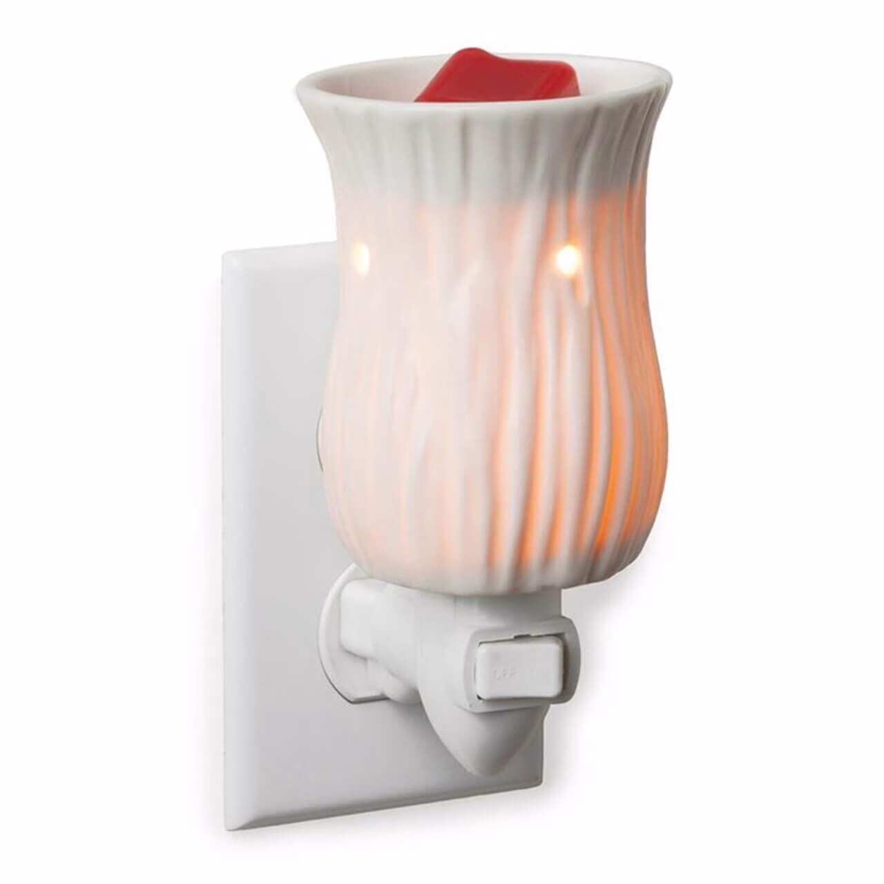 4 Willow Duftlampe für die Steckdose weiß