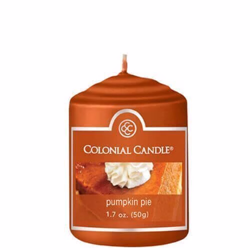 CC015-1659 Colonial Candle Pumpkin Pie 50g Votivkerze
