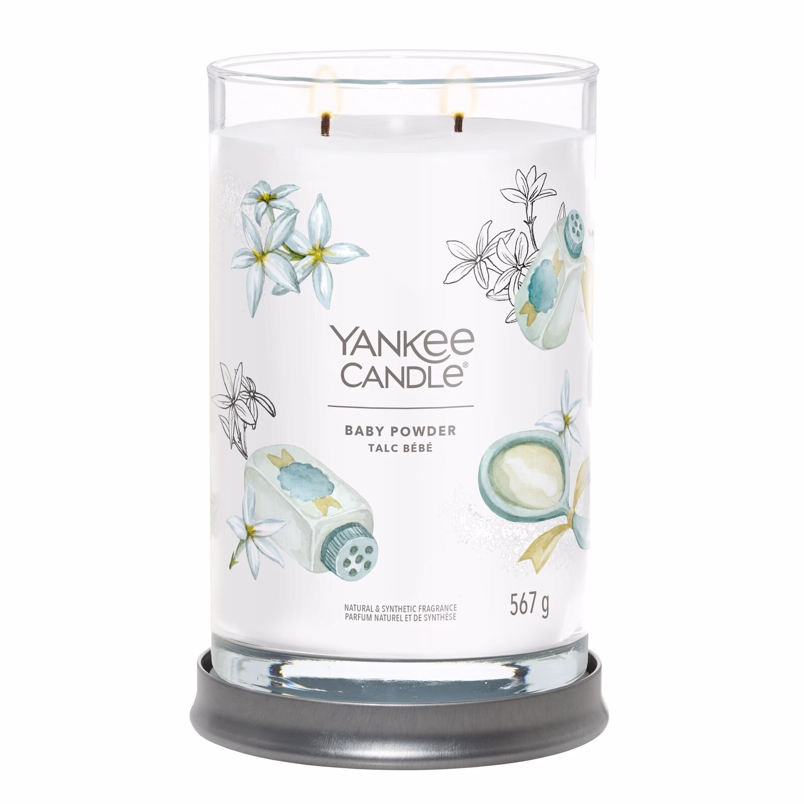 Baby Powder Signature Large Tumbler 567g 2-Docht