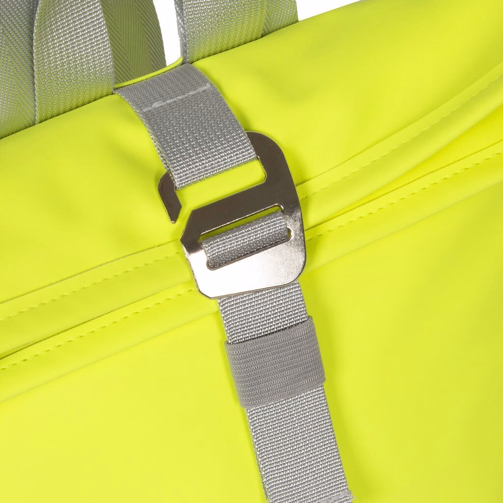 new-rebels-mart-rolltop-rucksack-gelb-neon-small-4 Mart - Los Angeles Rolltop Mini Rucksack neon gelb