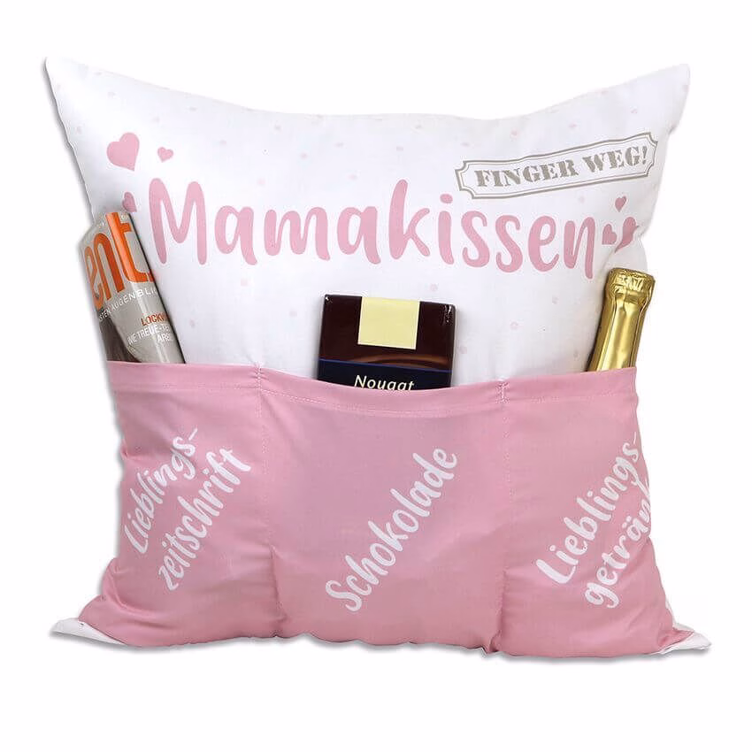 Mamakissen mit 3 Einstecktaschen