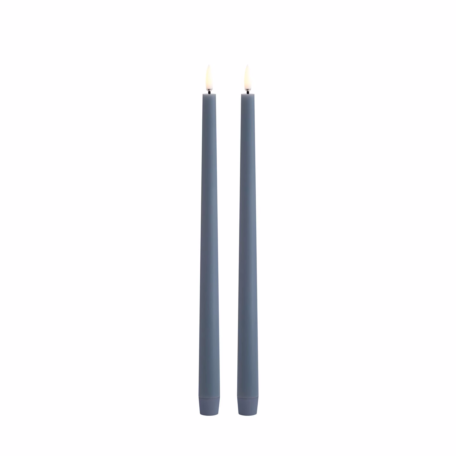 Uyuni-UL-TA-HB02332-2-Slim-Taper-Candles-large Uyuni LED Tafelkerze 32cm slim hazy blue 2 Stück