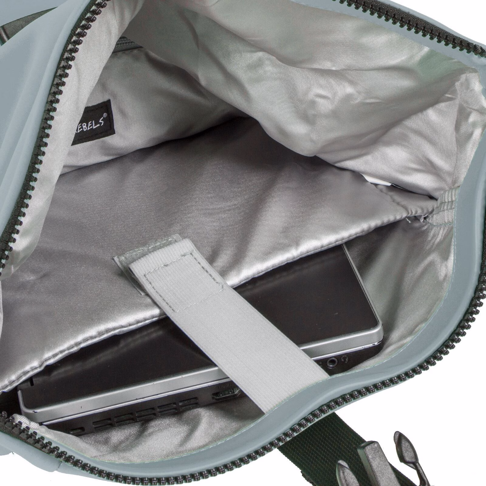TPGPmRh4 Mart - New York Rolltop Rucksack hellblau