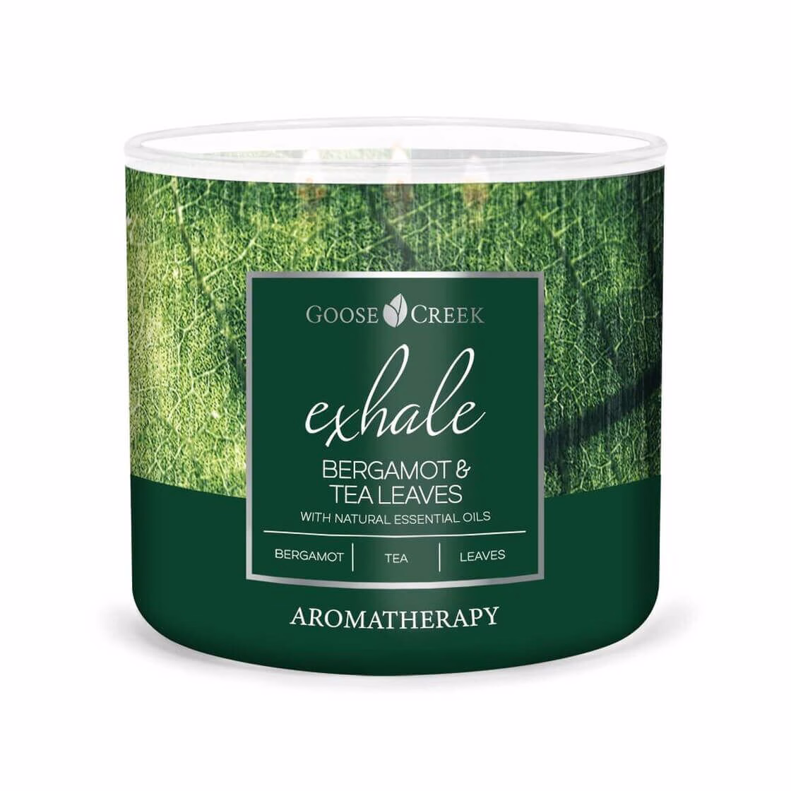 EXHALE Bergamot & Tea Leaves 411g (3-Docht)