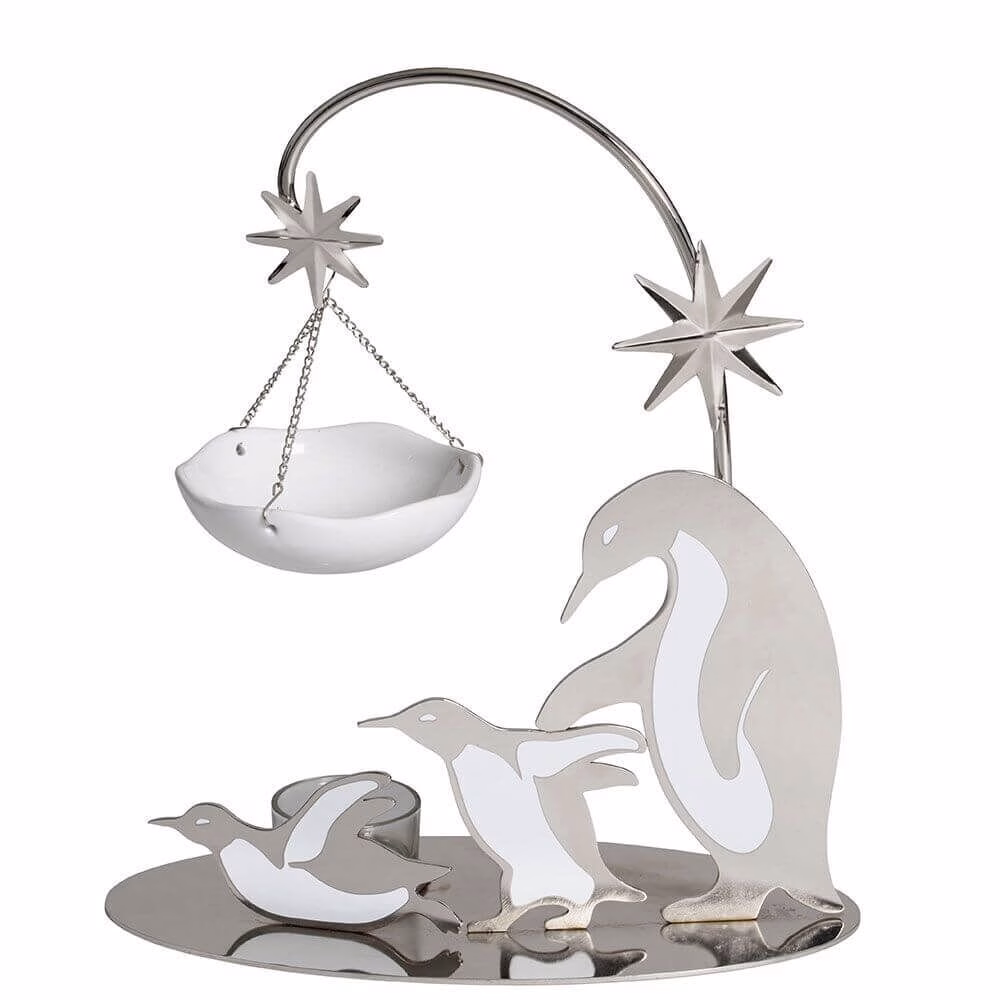 Silver Penguins Duftlampe