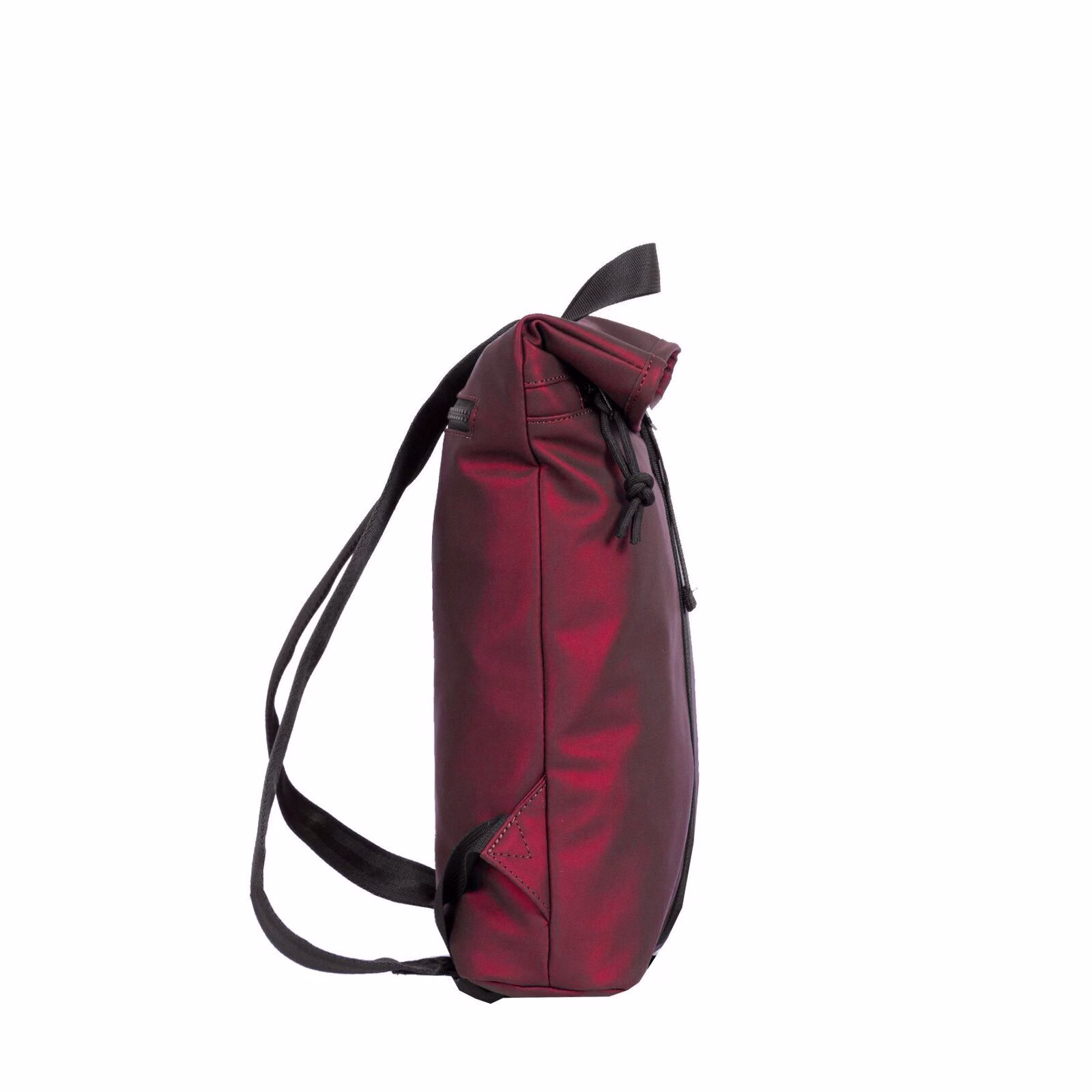W-Y7aQfM Mart - Los Angeles Rolltop Mini Rucksack burgund metallic
