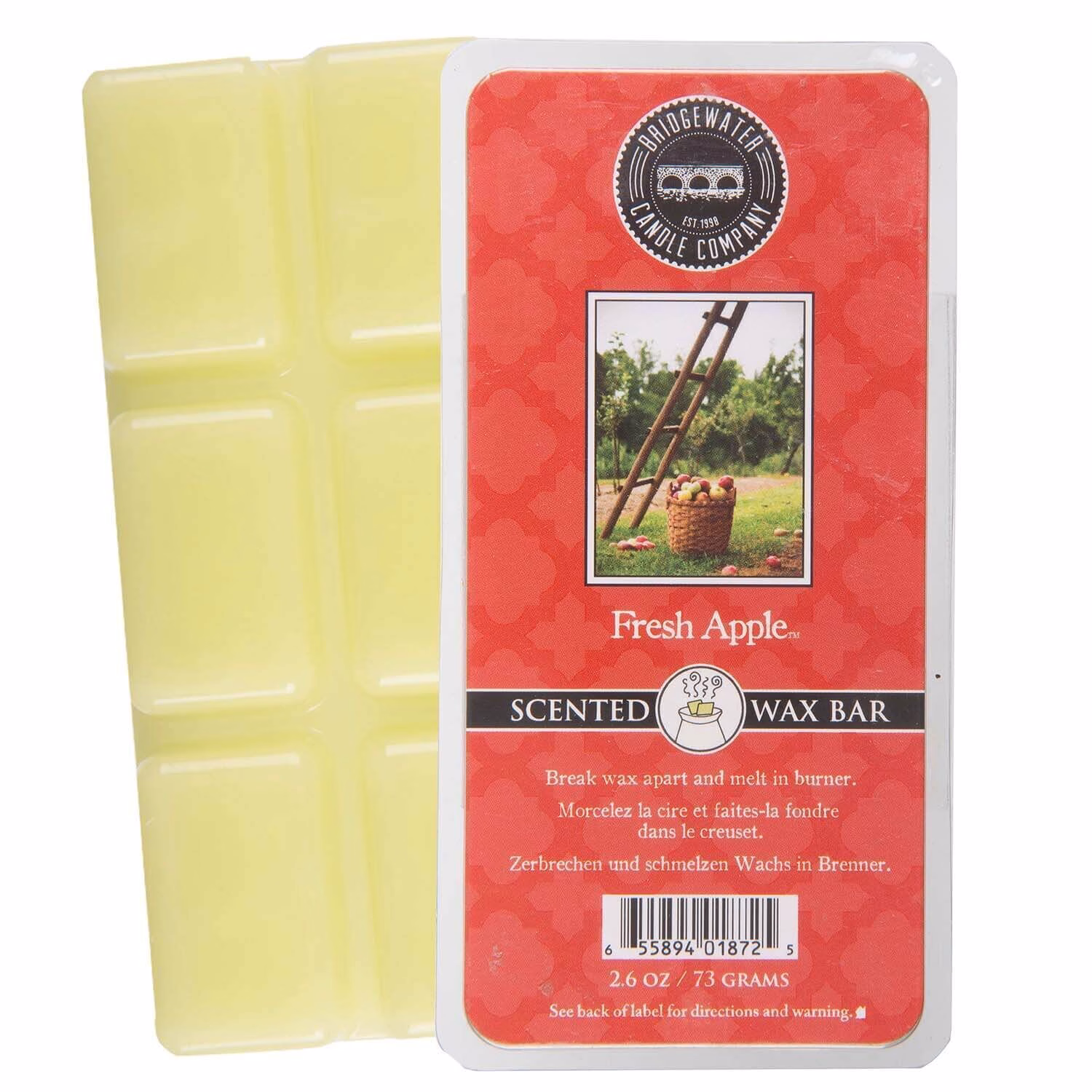 BW_FreshApple_WaxBar_Group Fresh Apple Wax Bar 73g - Bridgewater