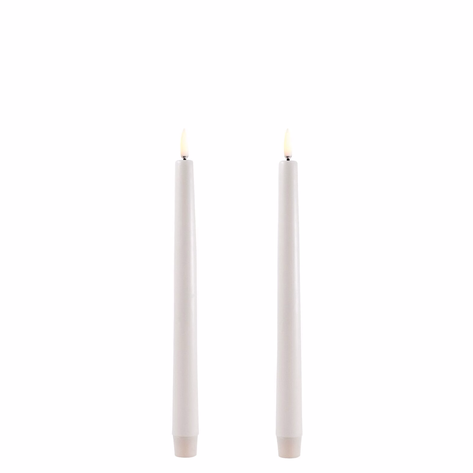 Uyuni LED Tafelkerze 25cm Vanilla 2 Stück