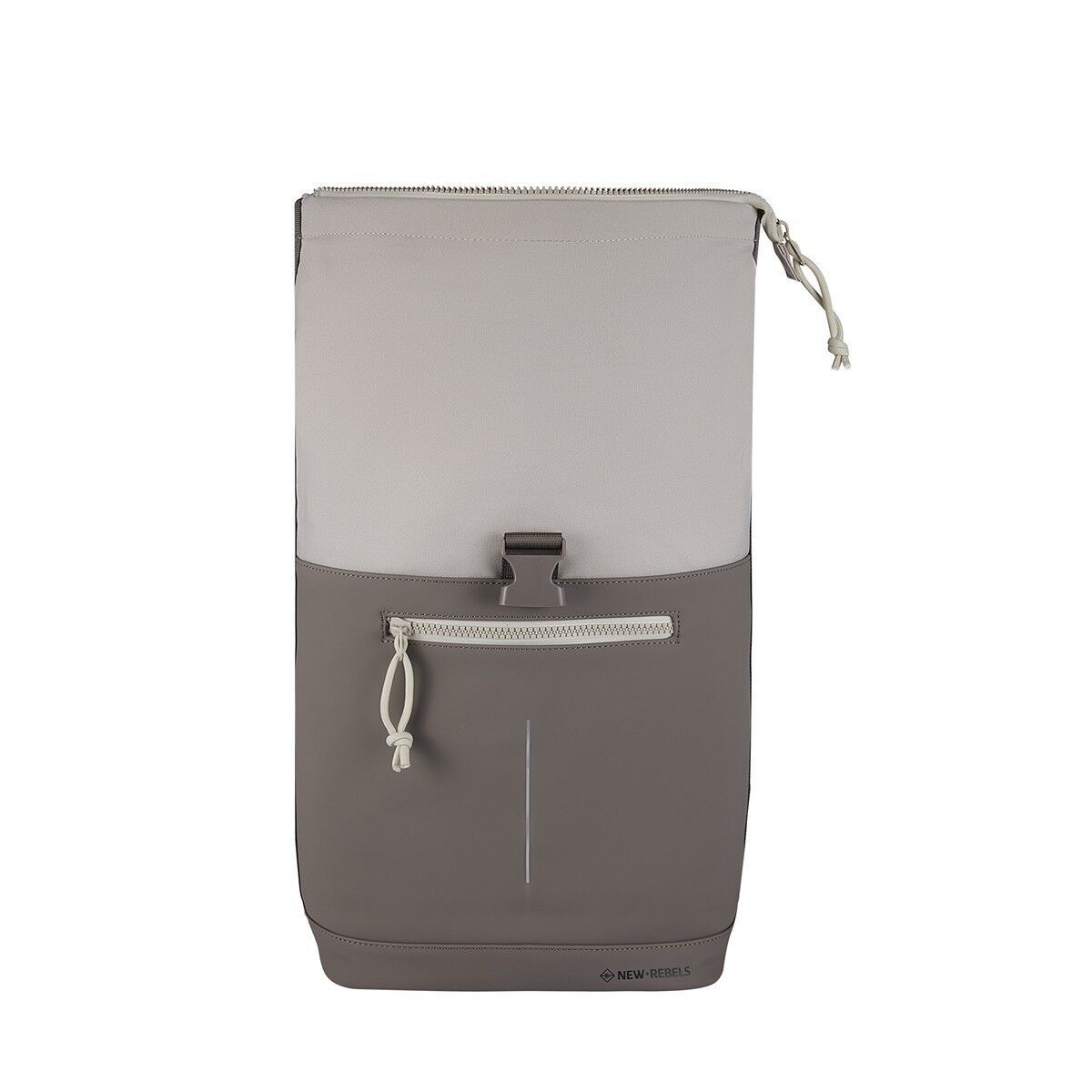 8AA879A48E2BCF92540B746E26501D410633BC14 Backham - New York Rolltop Rucksack beige/taupe