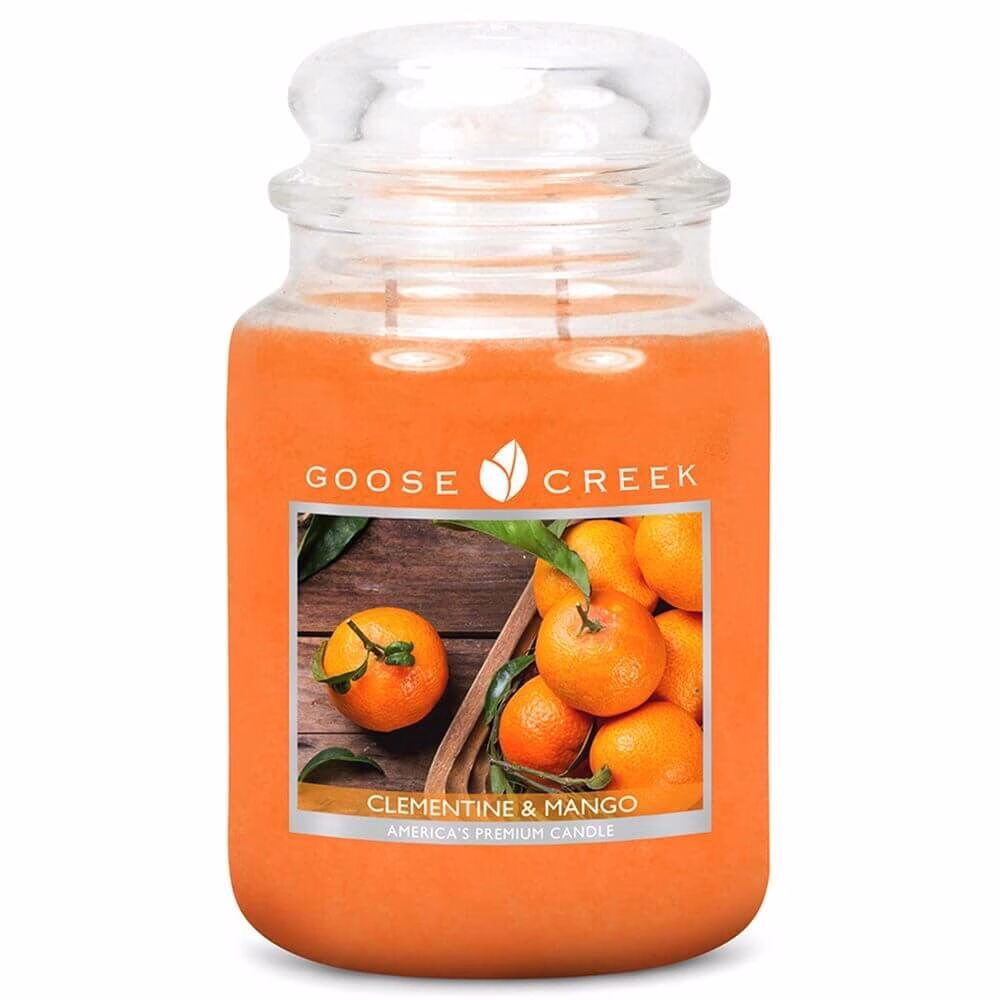 ES26470-Clementine-Mango-24oz-Jar Goose Creek Candle Clementine & Mango 680g