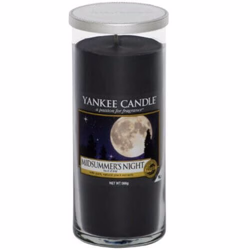 1281889E-midsummers-night-large-pillar_large Yankee Candle - Midsummers Night 566g