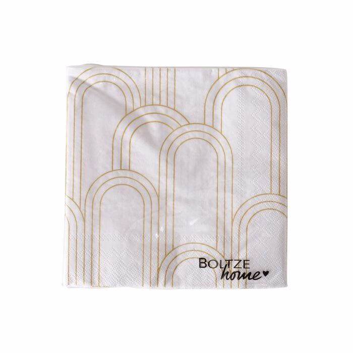 Freisteller_divers-VXzN9hqn-large Serviette Bogan 20 Stück weiß/gold Variante 1