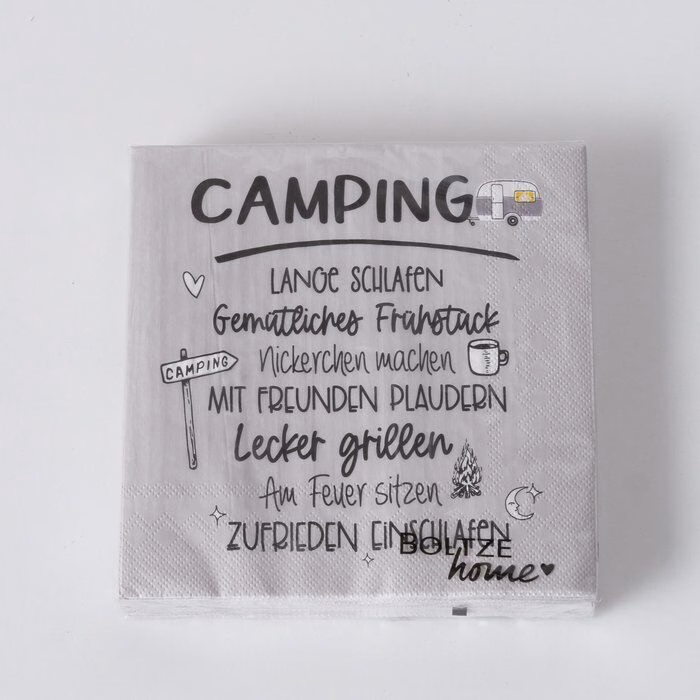 Einzelbild-_Ix2IDOK-large Serviette Camper 20 Stück grau