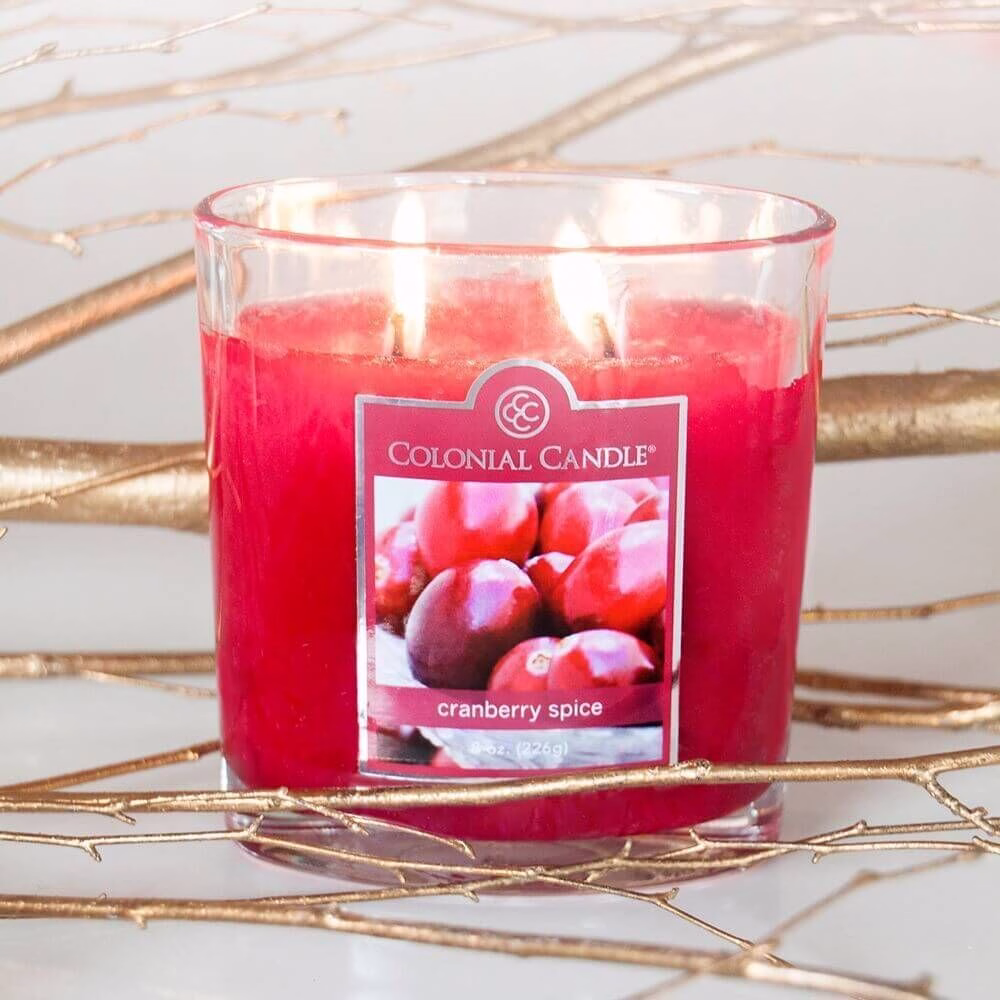Colonial Candle Cranberry Spice 226g