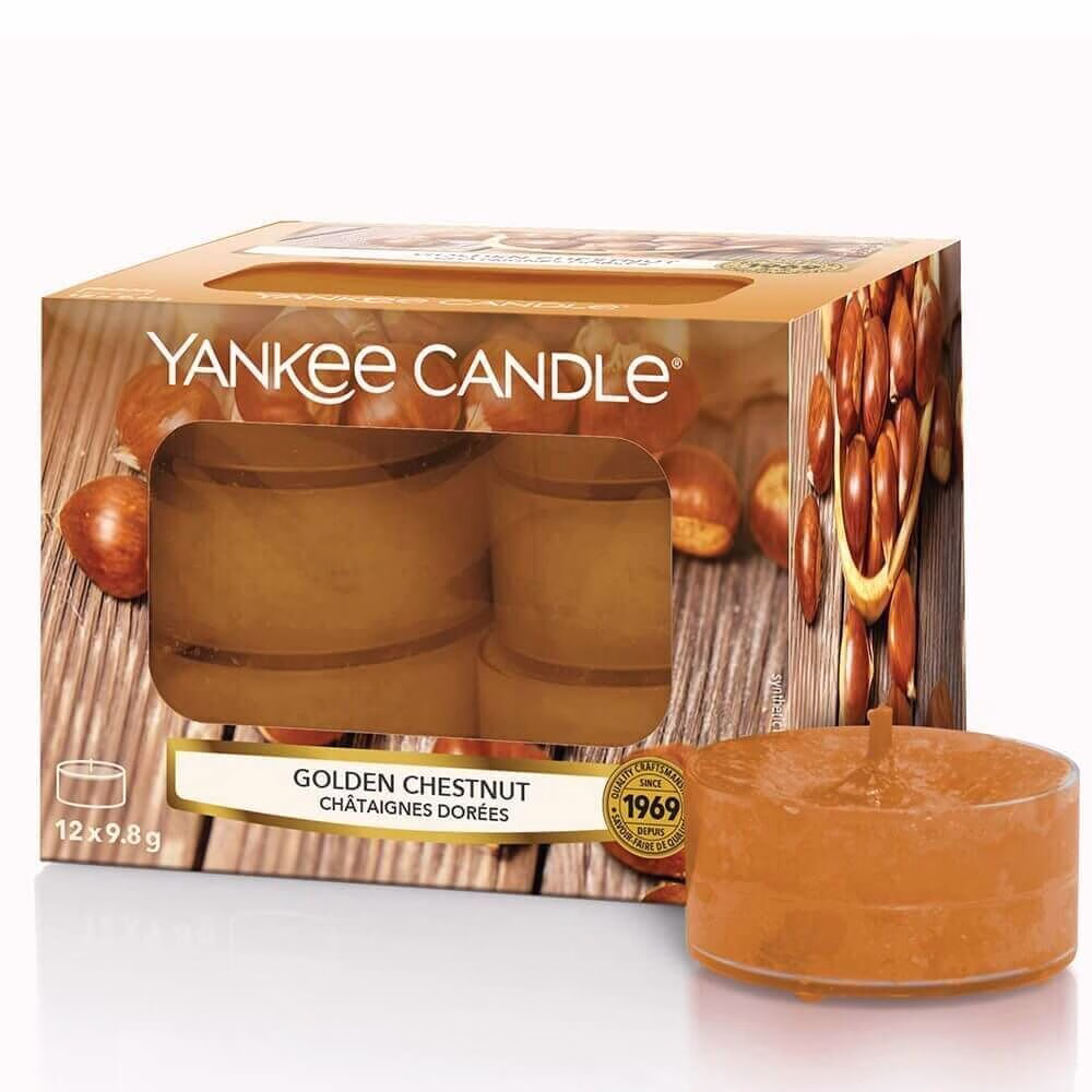 Golden Chestnut 12 Stck von Yankee Candle