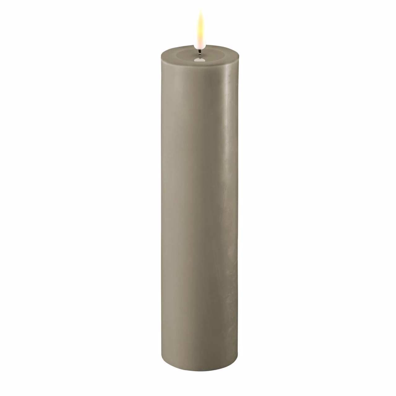 2021-RF-0280 Stumpenkerze LED sand 5 x 20cm