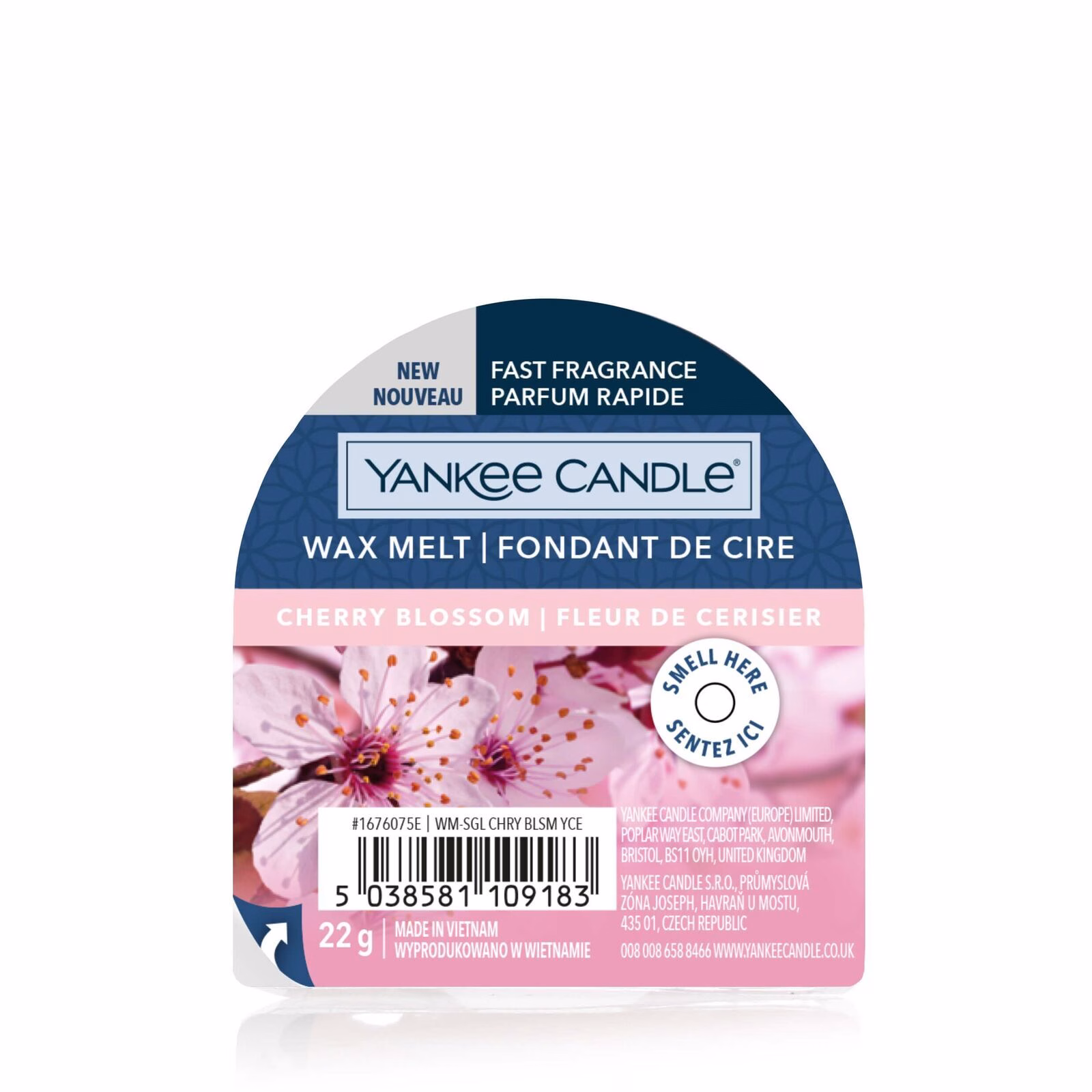 1676075E-Cherry-Blossom Cherry Blossom Wachsmelt 22g