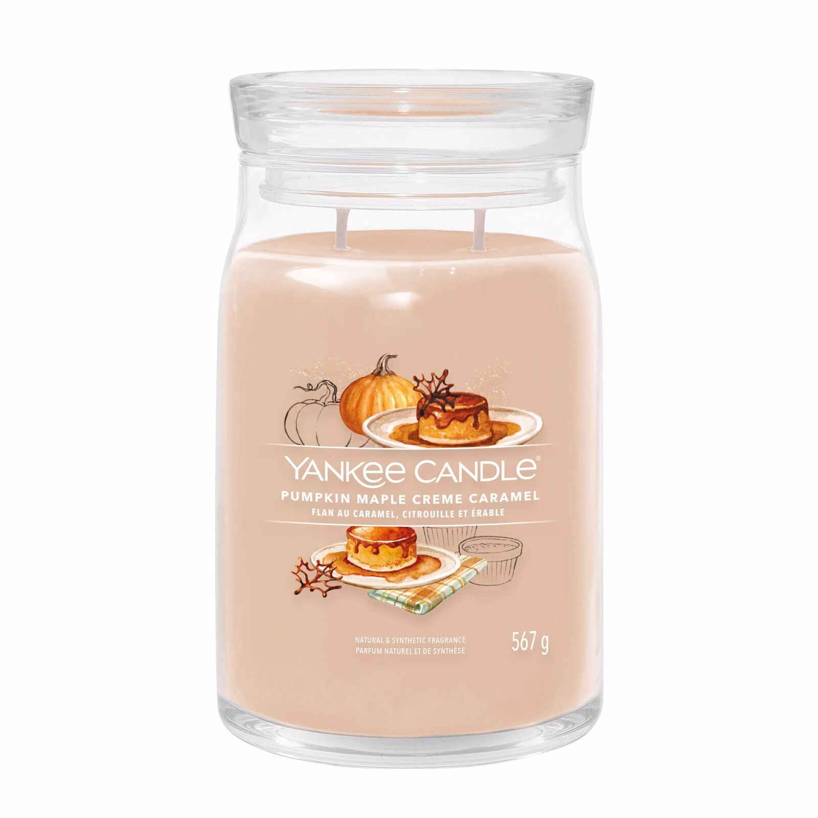 Pumpkin_Maple_Creme_Caramel_Large-1-1 Pumpkin Maple Crème Caramel Signature Large Jar 567g 2-Docht